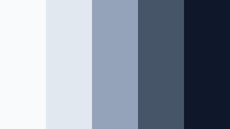 slate interface calm vlog color color palette with hex codes