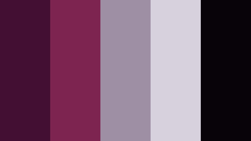 slate mulberry studio rich mulberry color palette with hex codes