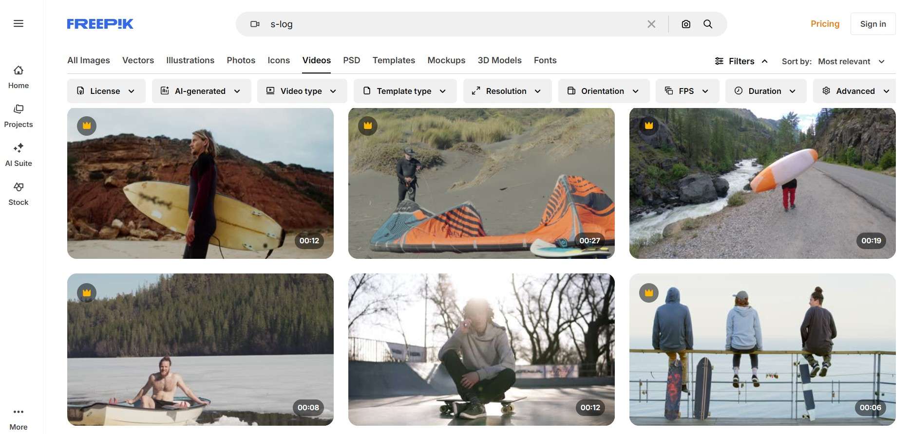 free slog assets on freepik