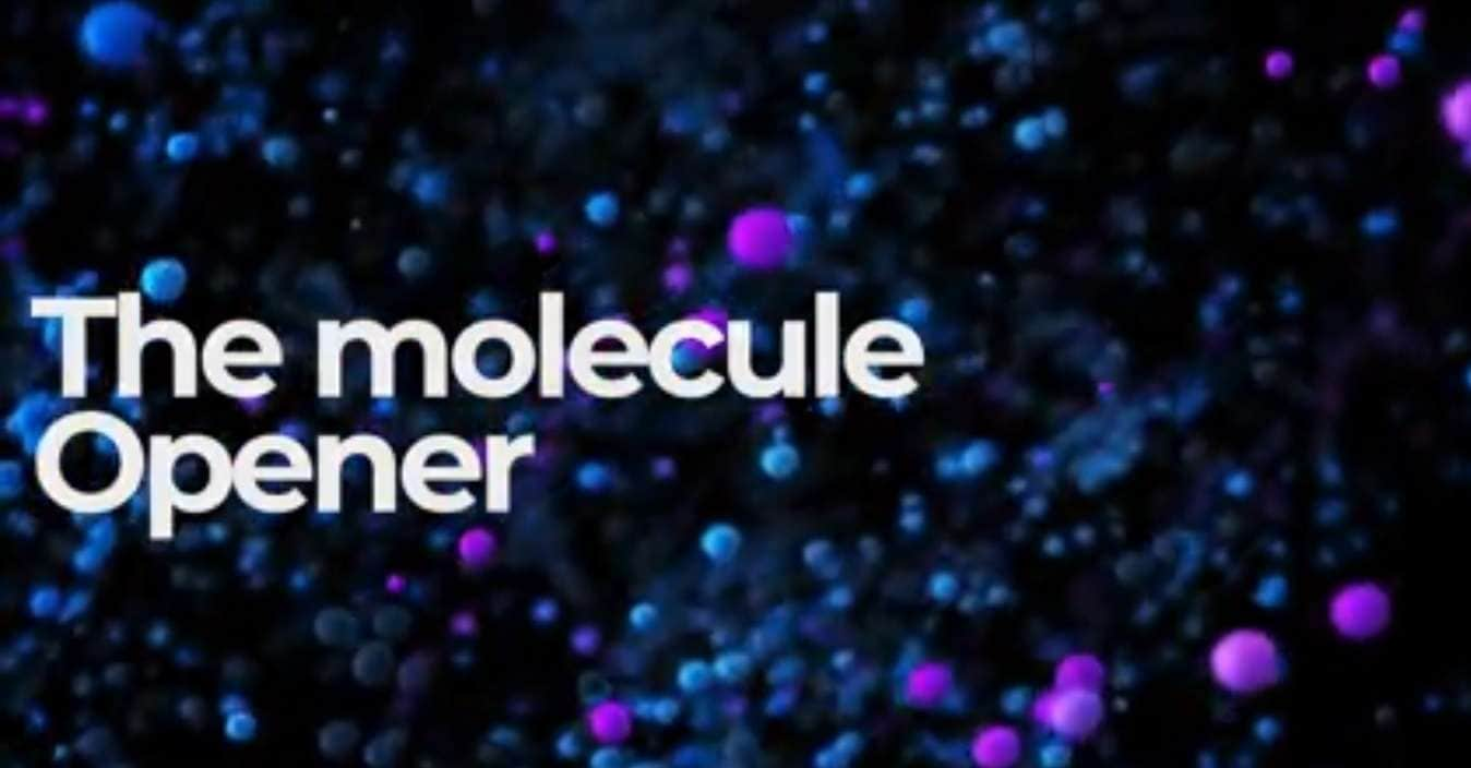 molecule opener after effects template