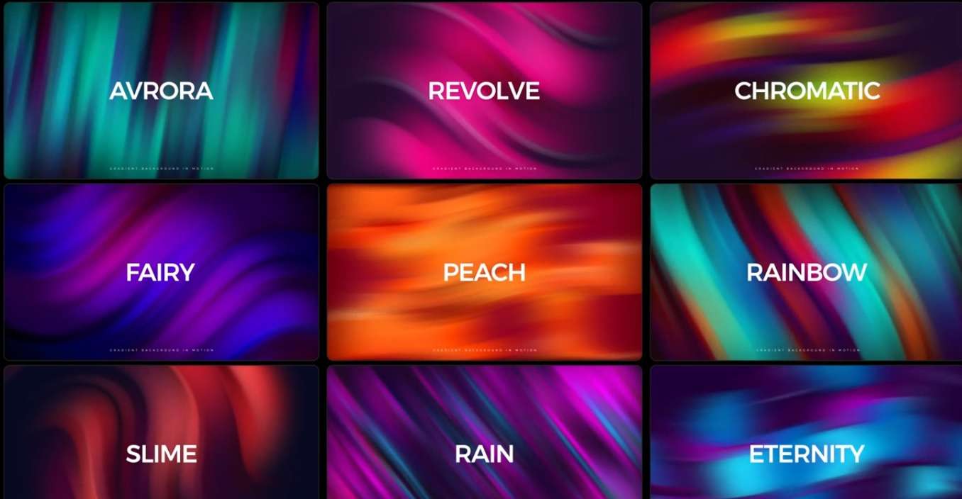 gradient infinity after effects template