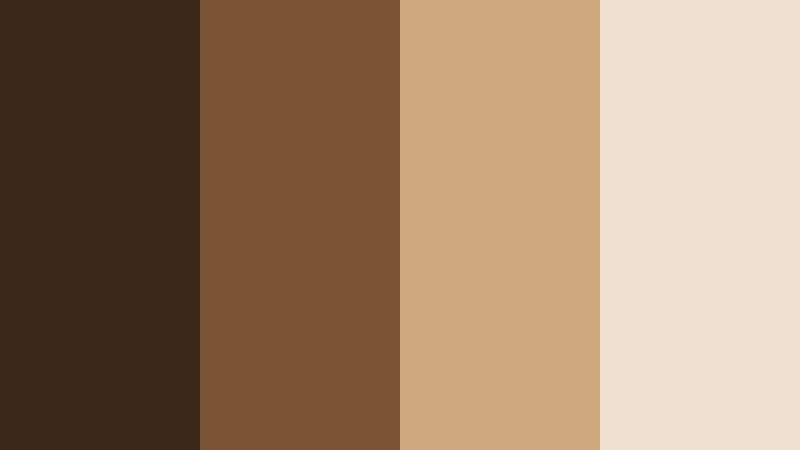 slow living pantry walnut brown color palette with hex codes