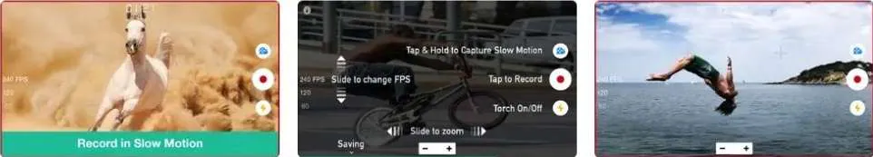 slowcam ios app camera slow motion