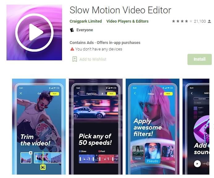 slow motion video editor