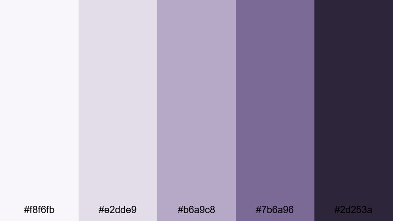 smoked amethyst neutrals amethyst color palette with hex codes
