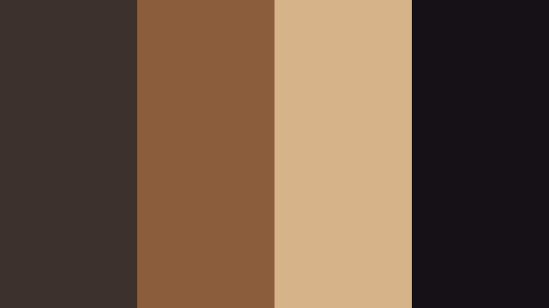 smokehouse noir smoky amber color palette with hex codes