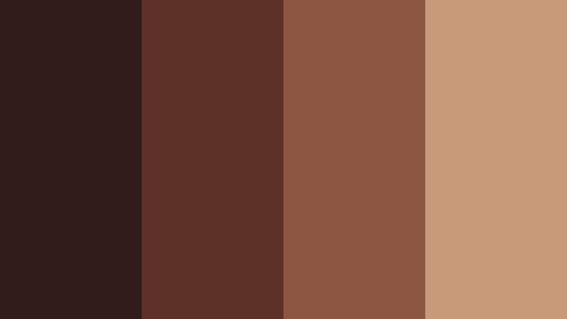 smokehouse shadow fade redwood brown color palette with hex codes