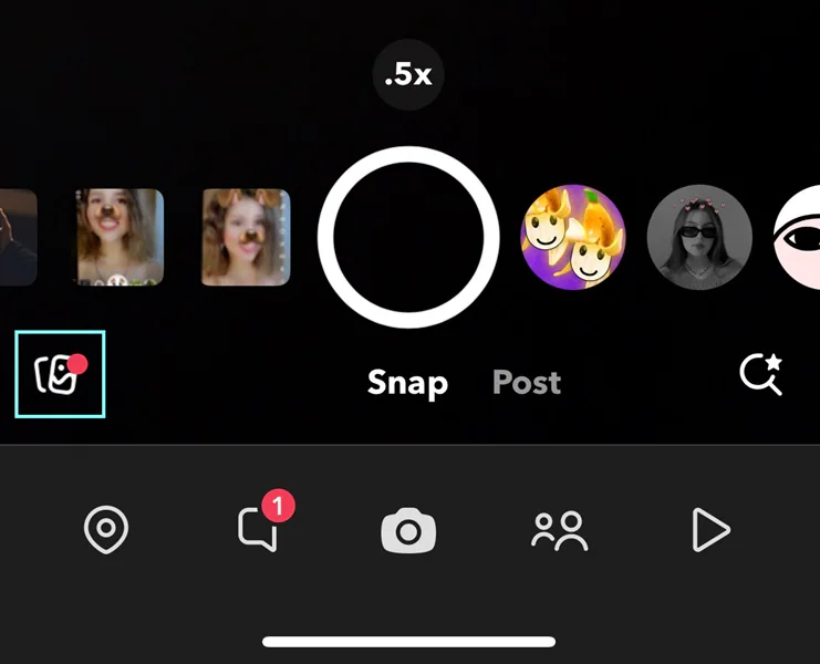 apply filters on from memories video