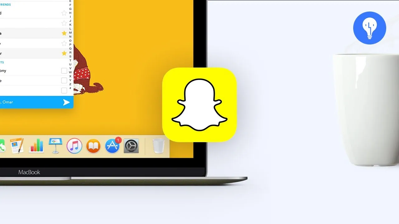 snapchat on macbook