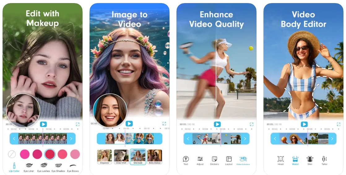 youcam snapchat video editor