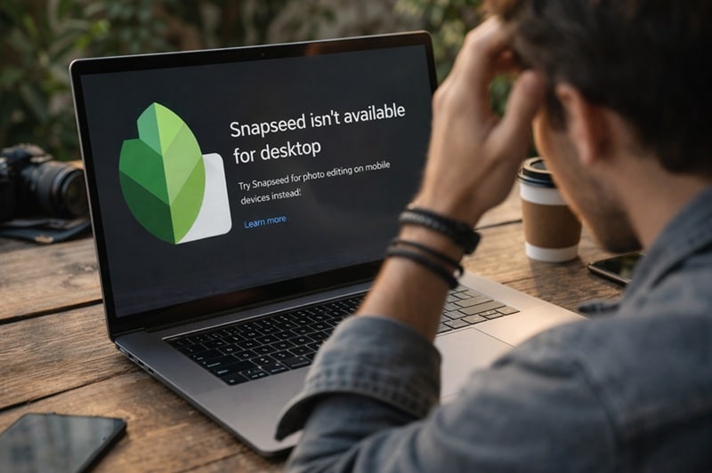 users who cant access snapseed