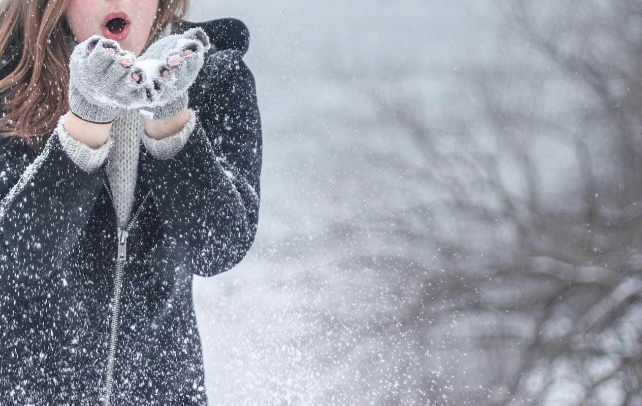 snow effect video editing