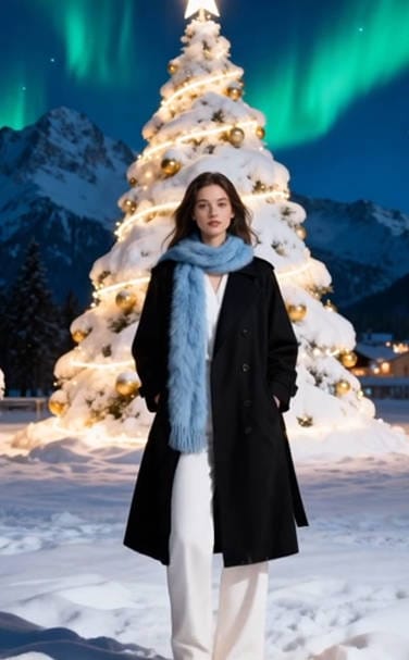 Snowy Christmas Outfit