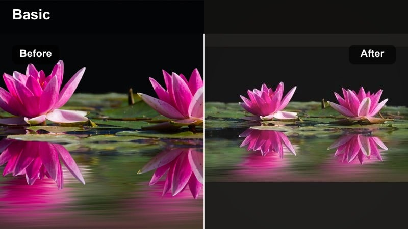 Warm dreamy filter on a backlit family vlog clip