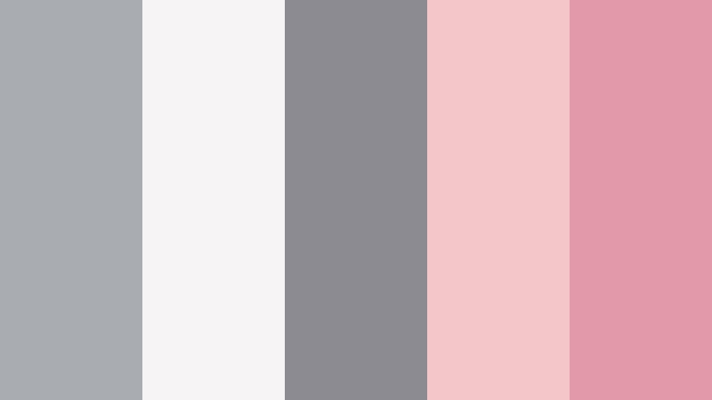 soft cinema romance silver screen gray color palette with hex codes