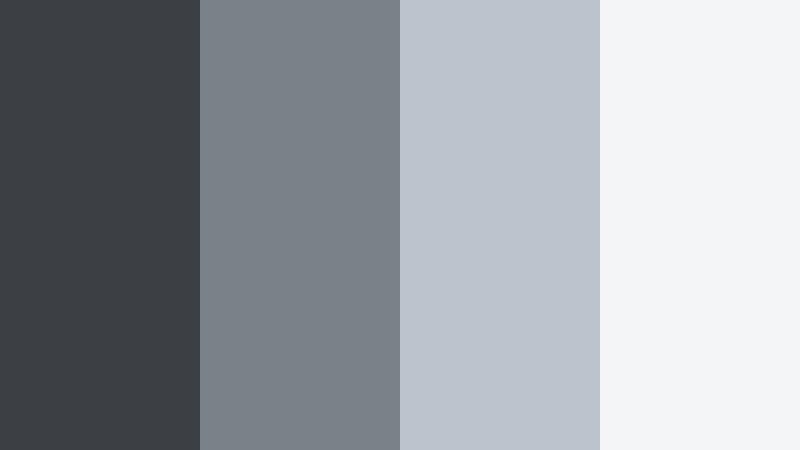 soft cloud backdrop motion shadow gray color palette with hex codes