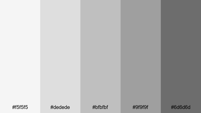 soft concrete loft cozy color palette with hex codes