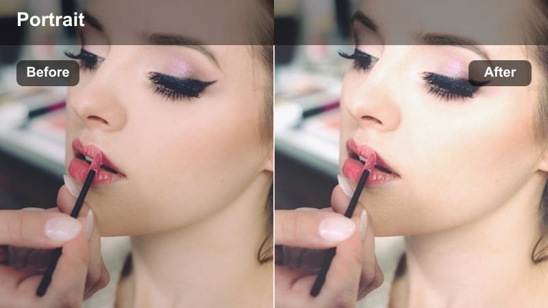 Soft studio-lit portrait with creamy highlights and smooth skin tones.