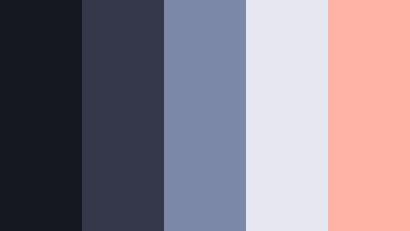 soft gradient nightfall velvet charcoal color palette with hex codes