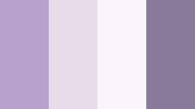 soft knit afternoon dusty violet color palette with hex codes