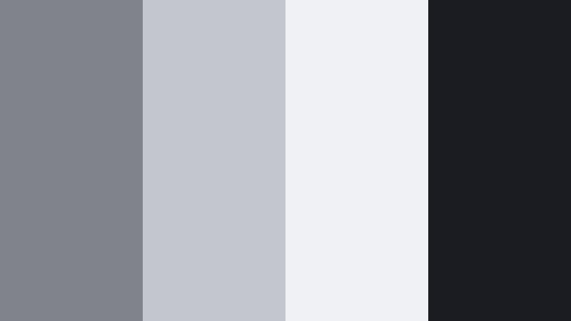soft overcast workspace storm gray color palette with hex codes