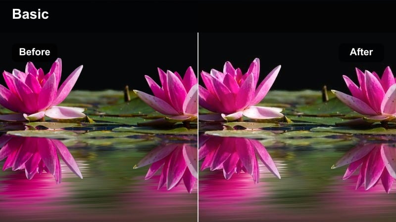 Cozy living room with soft window light and a person sitting on a couch.