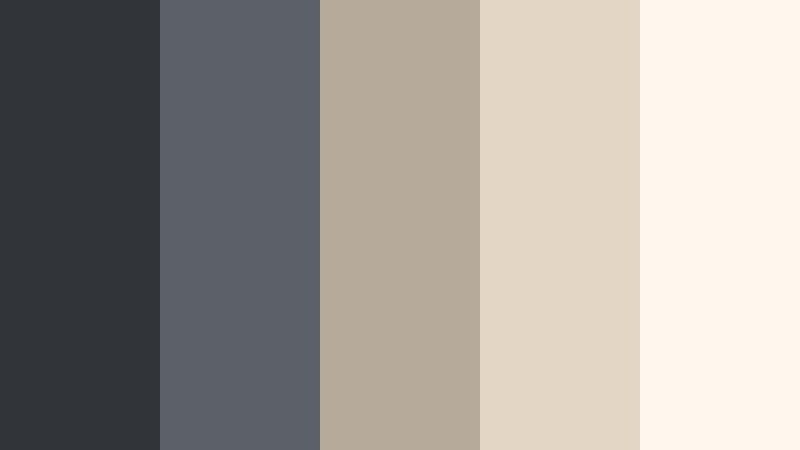 soft studio beige slate graphite slate color palette with hex codes