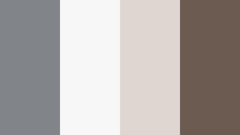 soft throw evening stone gray color palette with hex codes