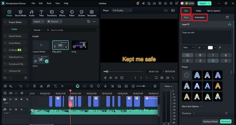 edit captions