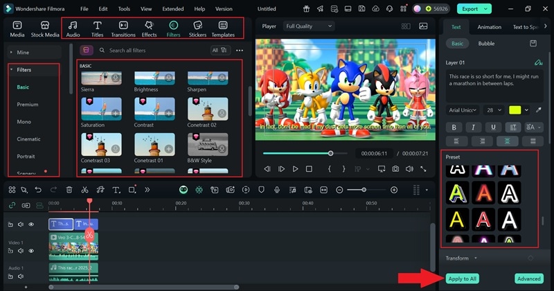 enhance your ai sonic video