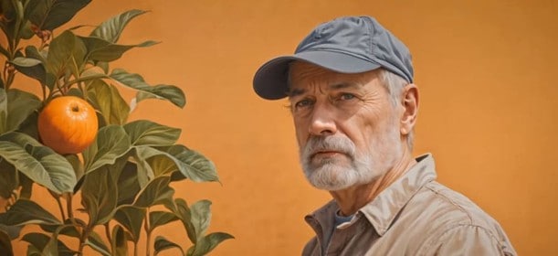 runway man on orange video