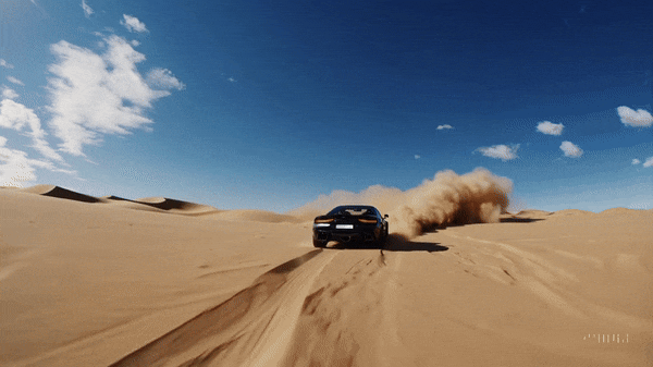 sora image creation of desert adventure