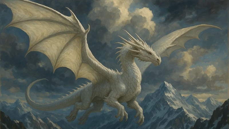 sora image creation of fantasy dragon