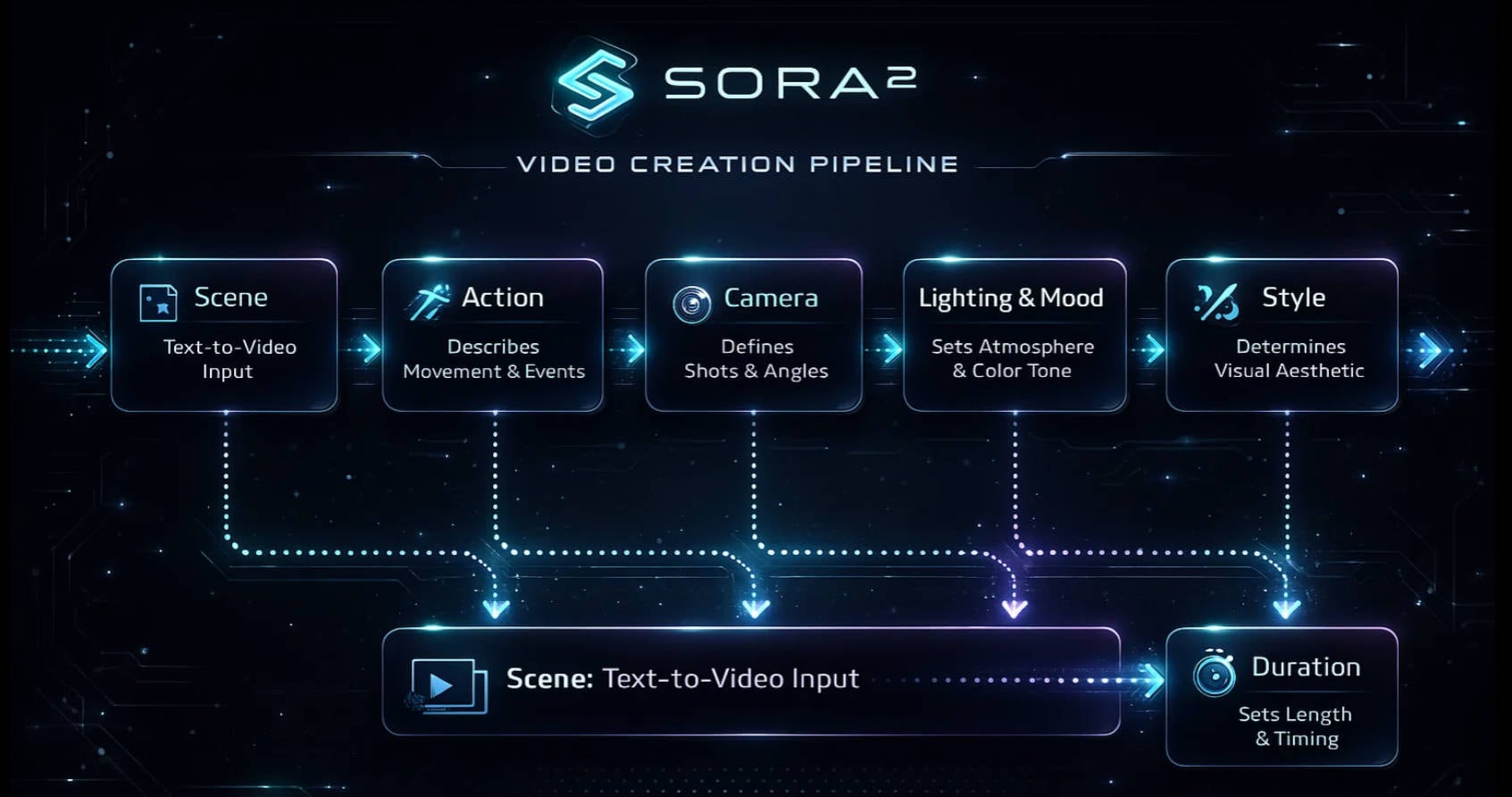 Sora2 video creation pipeline