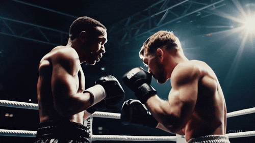 boxing highlight ai video from sora