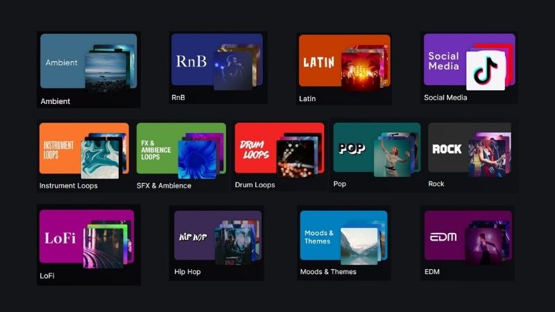 genre selection in soundful