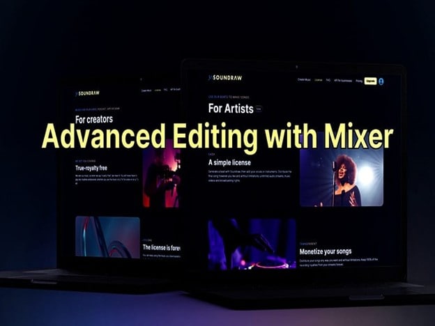 soundraw advanced editing with mixer