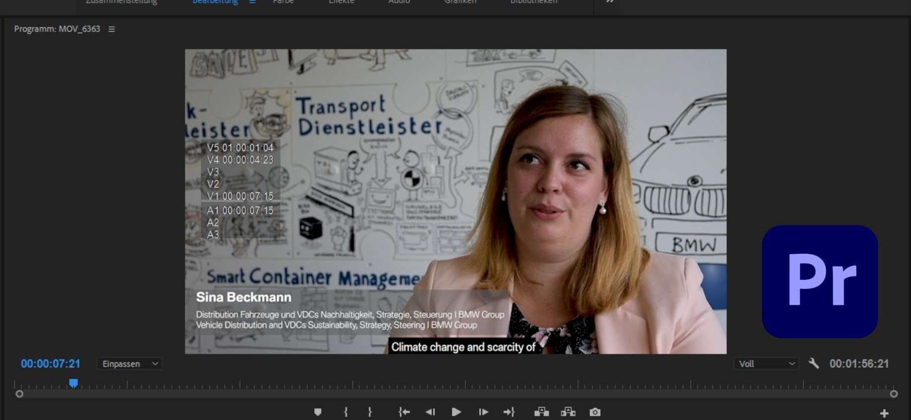 premiere pro speech to text feature