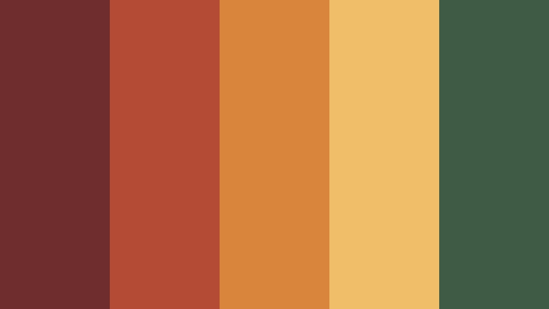 spiced market glow food video color color palette with hex codes