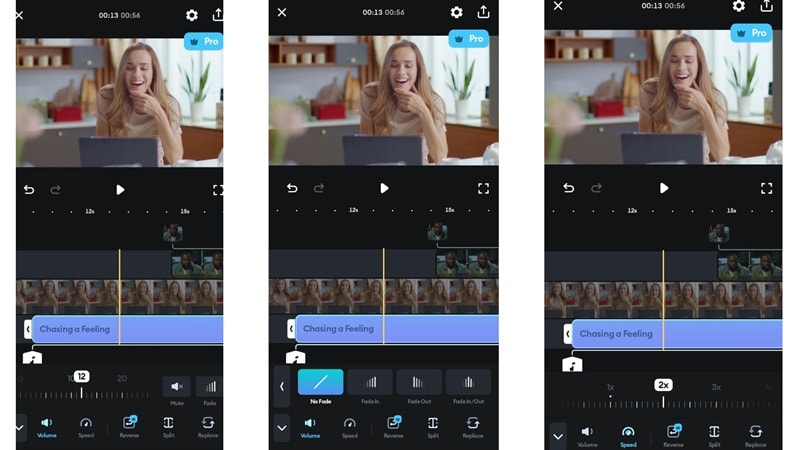 editing audio in splice app