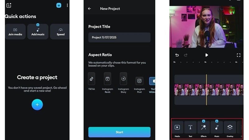 splice video editor intuitive interface