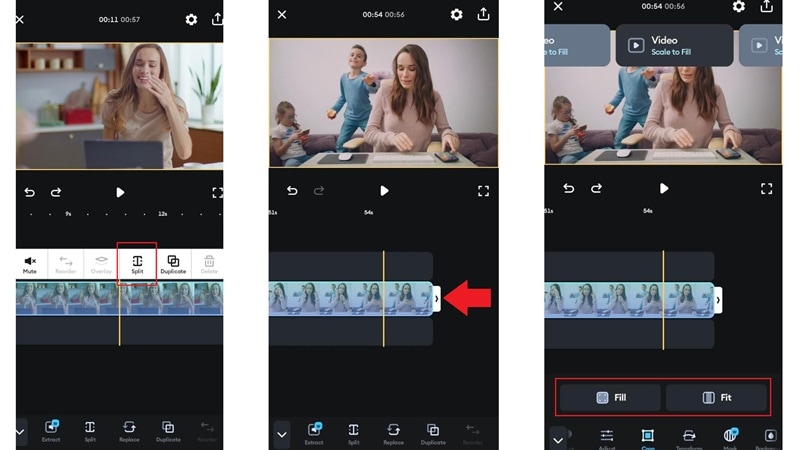 splice basic cutting and cropping features