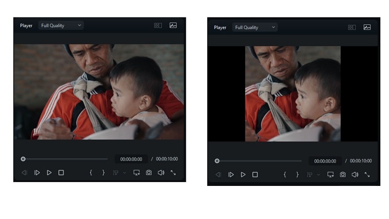 square video before after results