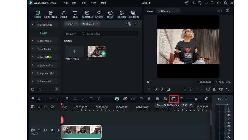 choose zoom to fit option
