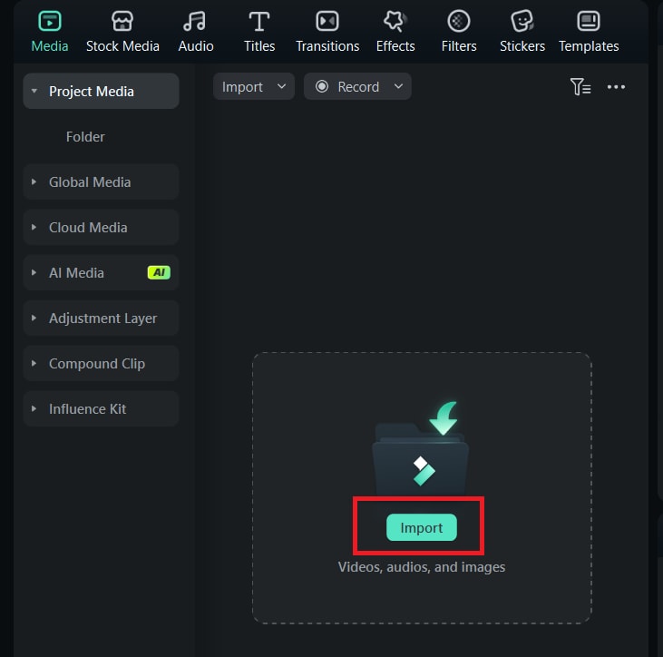 import your video