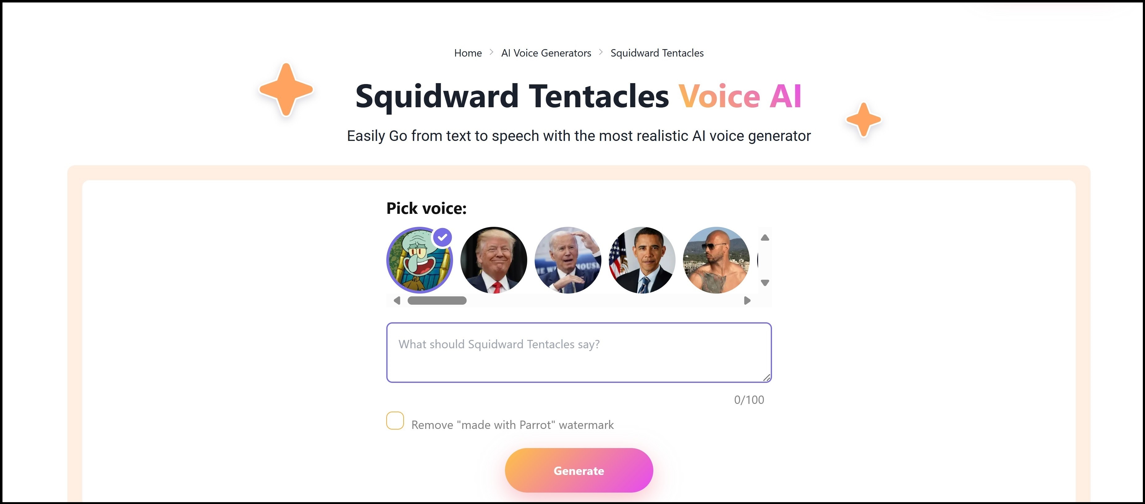 parrot ai