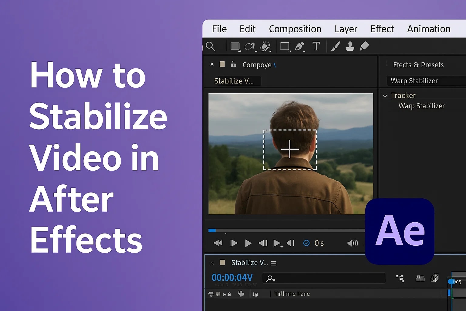 how to stabilize after effects