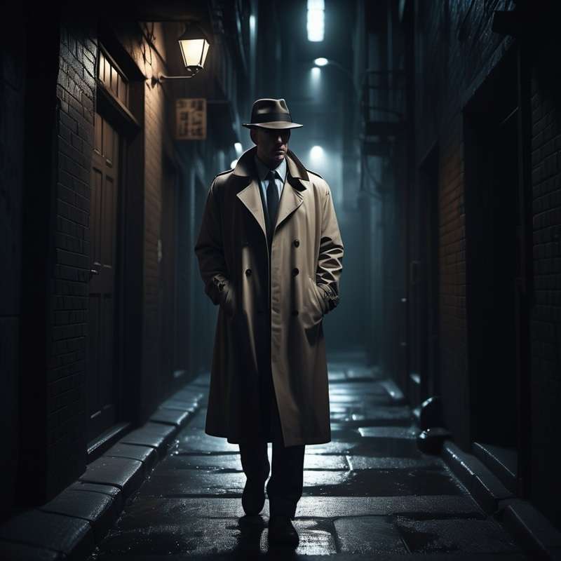 low key cinematic lighting example