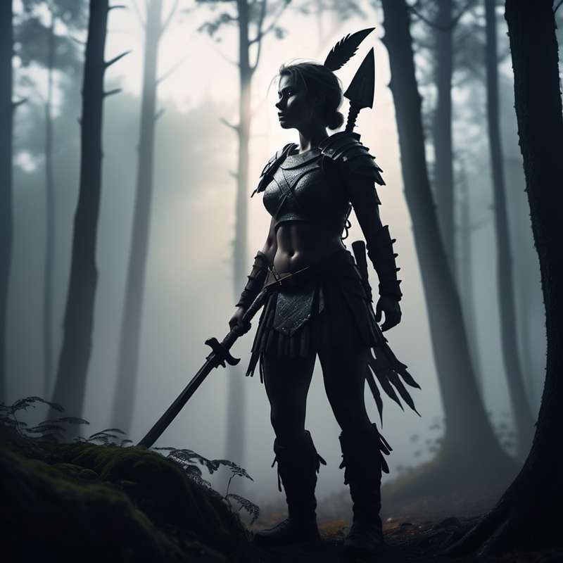 rim lighting with volumetric effects example