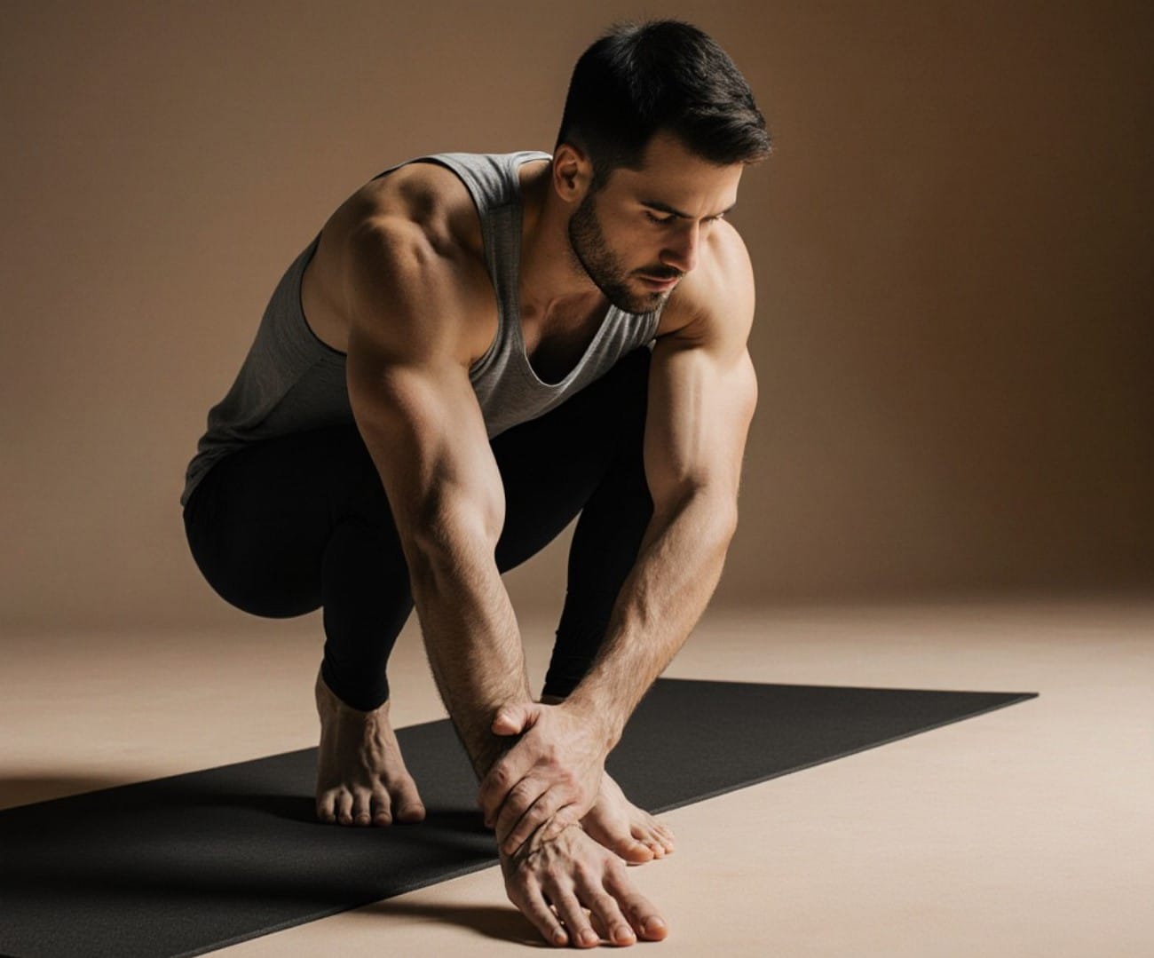 yoga stretching pose